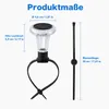 Solar Pool Licht 6er Set, LED Solar Gartenlichter IP65 Produktbild-Vorschau 2