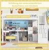 MODFU Kinderbett Hochbett, Jugendbett  Einzelbett 90*200cm Produktbild-Vorschau 6