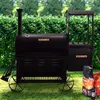 Smoker S-2 Lok | im Dampflok de Luxe Design | BBQ Grill und Produktbild-Vorschau 5
