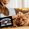 Keine Katzenhaare nur Deko Katzen Metallschild XL in 21x28 Produktbild-Vorschau 5