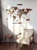 Holz-Weltkarte Wandkunst – 3D Holz Pinnwand Karte, Reise Produktbild-Vorschau 9