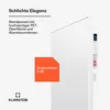 Klarstein Infrarotheizung mit Thermostat, 600W Produktbild-Vorschau 4