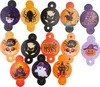 Papierové slamky s dekoráciou Halloween Eco Tube Ghosts Náhľad obrázku produktu 7