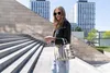 Reisenthel daily shopper XS, Beige, Weiß, Polyester, Produktbild-Vorschau 10