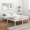 vidaXL Seniorenbett Weiß 160x200 cm Massivholz Kiefer Produktbild-Vorschau 13