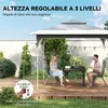 Faltpavillon (3,5 x 3,5 m) mit Doppeldach und Tragetasche, Produktbild-Vorschau 9