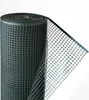 A roll of dark green plastic mesh fencing. Produktbild-Vorschau