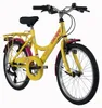 Vélo enfant DaCapo 20 pouces, jaune confetti, 6 vitesses, Voir les images du produit 2