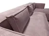 S-STYLE MÖBEL - Modernes Ecksofa Bello aus Puderrosa Cord Produktbild-Vorschau 7