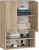 Badezimmer-Hängeschrank FIN Sonoma Eiche 64 cm 2 Türen Produktbild-Vorschau 2