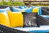 MuchoWow® Outdoor Kissen - Tisch - Stilleben - Schwarz - Produktbild-Vorschau 4