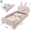 okwish Kinderbett Plattformbett 90×200 cm mit Lattenrost Produktbild-Vorschau 7