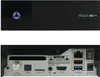 The image shows the top and back views of a black satellite receiver. Podgląd zdjęcia produktu