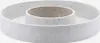 A close-up studio shot of a round, speckled gray candle holder with a raised inner ring. Voir les images du produit