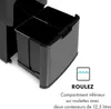 Klarstein Touchless - Black Stainless Steel, poubelle à Voir les images du produit 5