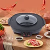 Grillpfanne&Hot Pot2in1BBQ Doppelte Produktbild-Vorschau 2