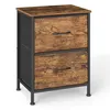 Kommode, Schrank, 2 Stoffschubladen, für Schlafzimmer, Produktbild-Vorschau 5