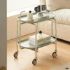 Carrello da cucina con ruote, 3 ripiani, carrello di Anteprima dell’immagine prodotto 7