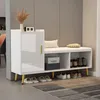 Merax Hochglanz Schuhschrank mit Sitzbank, Schuhbank mit Produktbild-Vorschau 2