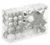 Set da 101 palline natalizie Relaxdays, in plastica, Anteprima dell’immagine prodotto 7