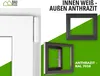 BAU PLAZA Kellerfenster BxH 60 x 45 cm / 600 x 450 mm DIN Produktbild-Vorschau 2