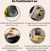 KitchenYeah© Herdabdeckplatte Eine gelbe Mimosenblüte , Produktbild-Vorschau 7