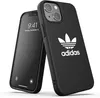 A black iPhone 13 Mini case with the Adidas logo is shown next to an iPhone 13 Mini. Anteprima dell’immagine prodotto
