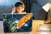 MuchoWow® Laptop Aufkleber Sticker Cover Ein Koi-Karpfen, Produktbild-Vorschau 3