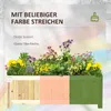 Klappbares Hochbeet aus Massivholz, wetterbeständig mit Produktbild-Vorschau 6
