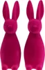 Eleganter Deko-Hase mit samtiger Oberfläche für stilvolle Produktbild-Vorschau 4