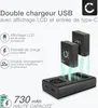 CELLONIC 2x Batterie pour Appareil photo Compatible avec Voir les images du produit 2