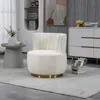 MODFU Poltrona girevole, Poltrona girevole moderna a 360 Anteprima dell’immagine prodotto 10