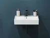 Aqua Bagno Solo Design Wand Keramik Waschbecken Waschtisch Produktbild-Vorschau 4