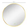 kleankin miroir de salle de bain, miroir rond, miroir de Voir les images du produit 3