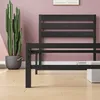 Postel STILVORA, kovová, rozměr 90×200 cm, s čelem z MDF a Náhled obrázku produktu 4