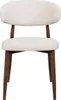 Giga Meubel Esszimmerstuhl Alexia 2er-Set - Beige - Stoff Produktbild-Vorschau 3