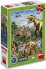 Dino Puzzle Spielzeug Neon Dinosaurier 100 Teile Glow in Produktbild-Vorschau 7