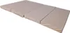 A folded beige mattress on a white background. Anteprima dell’immagine prodotto