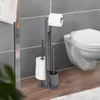 WENKO Stand WC Garnitur Toilettenpapierhalter Produktbild-Vorschau 5