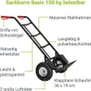 Skládací ruční vozík 21065, přepravní vozík s velkými Náhled obrázku produktu 5