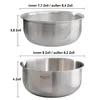 Küchensiebe, nudelsieb edelstahl Set (Schale + Korb), Produktbild-Vorschau 2