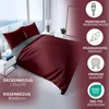 Bettwäsche 135x200 cm Baumwolle Luxus Satin 300 TC Produktbild-Vorschau 3
