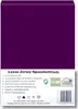 Jersey Spannbettlaken 90x200 cm - 100x200 cm Aubergine / Produktbild-Vorschau 4