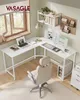 VASAGLE Schreibtisch, L-förmiger Computertisch, 140 cm, Produktbild-Vorschau 2