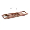 Výsuvná podpěra vany Zeller, bambus, 70-105x22x4 cm, hnědá Náhled obrázku produktu 11