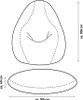 Lumaland Flexi Comfort Sitzsack - Premium Bean Bag Produktbild-Vorschau 9