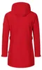 Blue Wave Damen Softshellmantel Martje Fleecefutter Rot, Produktbild-Vorschau 2