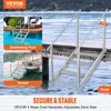 VEVOR Scaletta da bagno a 4 gradini con due corrimano Anteprima dell’immagine prodotto 9