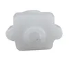 rewagi® 10x držiak s krúžkom - biely - plast - 10 x 15 mm - Náhľad obrázku produktu 3