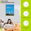 ARTland Leinwandbild Leuchtturm Hirtshals Fyr in Dänemark Produktbild-Vorschau 3